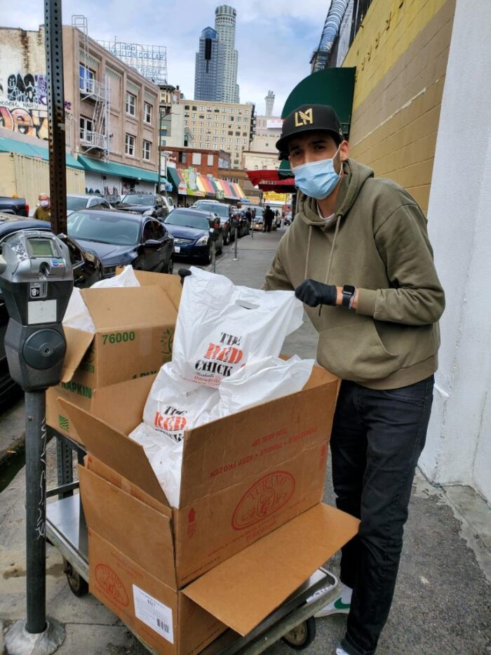 The Red Chickz Donation To Cmc Support Local Feed the Homeless